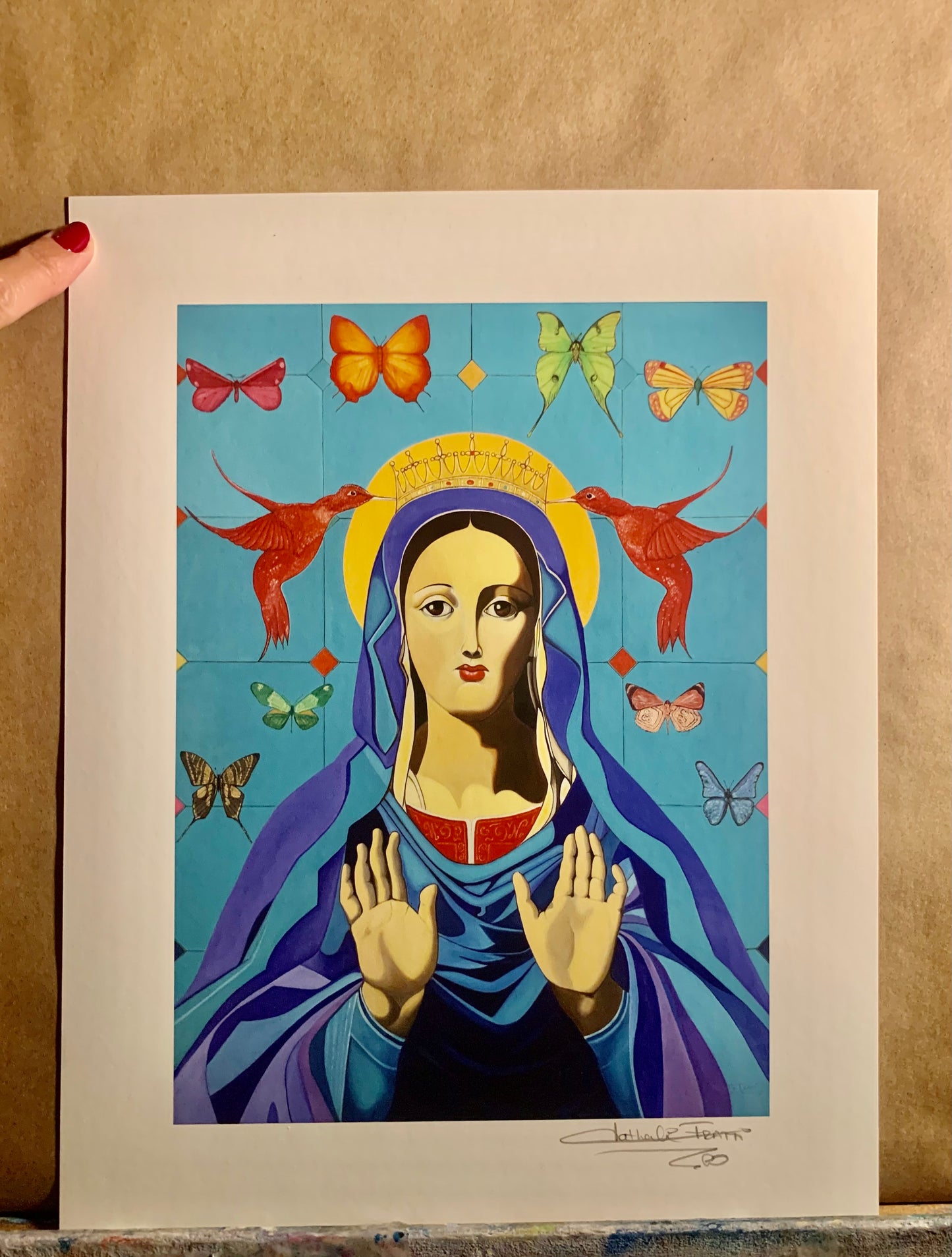 Blue Madonna